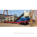 YHZS25 mobile concrete mixing station